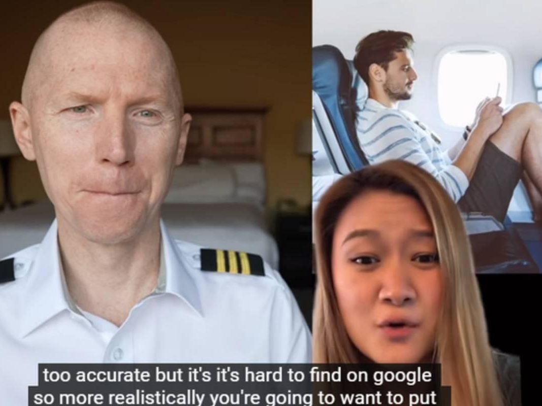 Actual Pilot Confronts Tiktokers Over Spreading Incorrect Tips Online